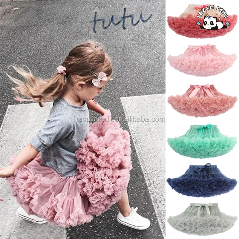 LEZONKIDS - 2020 Children Clothing Lavender Ruffles Sleeves Layered Dresses for Girls